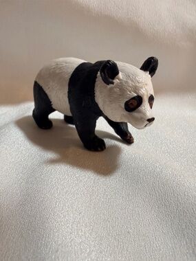 Realistic Panda Bear Figurine Heavy Resin Wildlife Decor